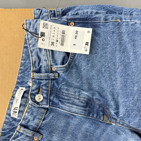 Z1975 MOM FIT JEANS WITH A HIGH WAIST - Picture 10 of 10